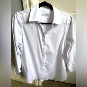 White poplin shirt